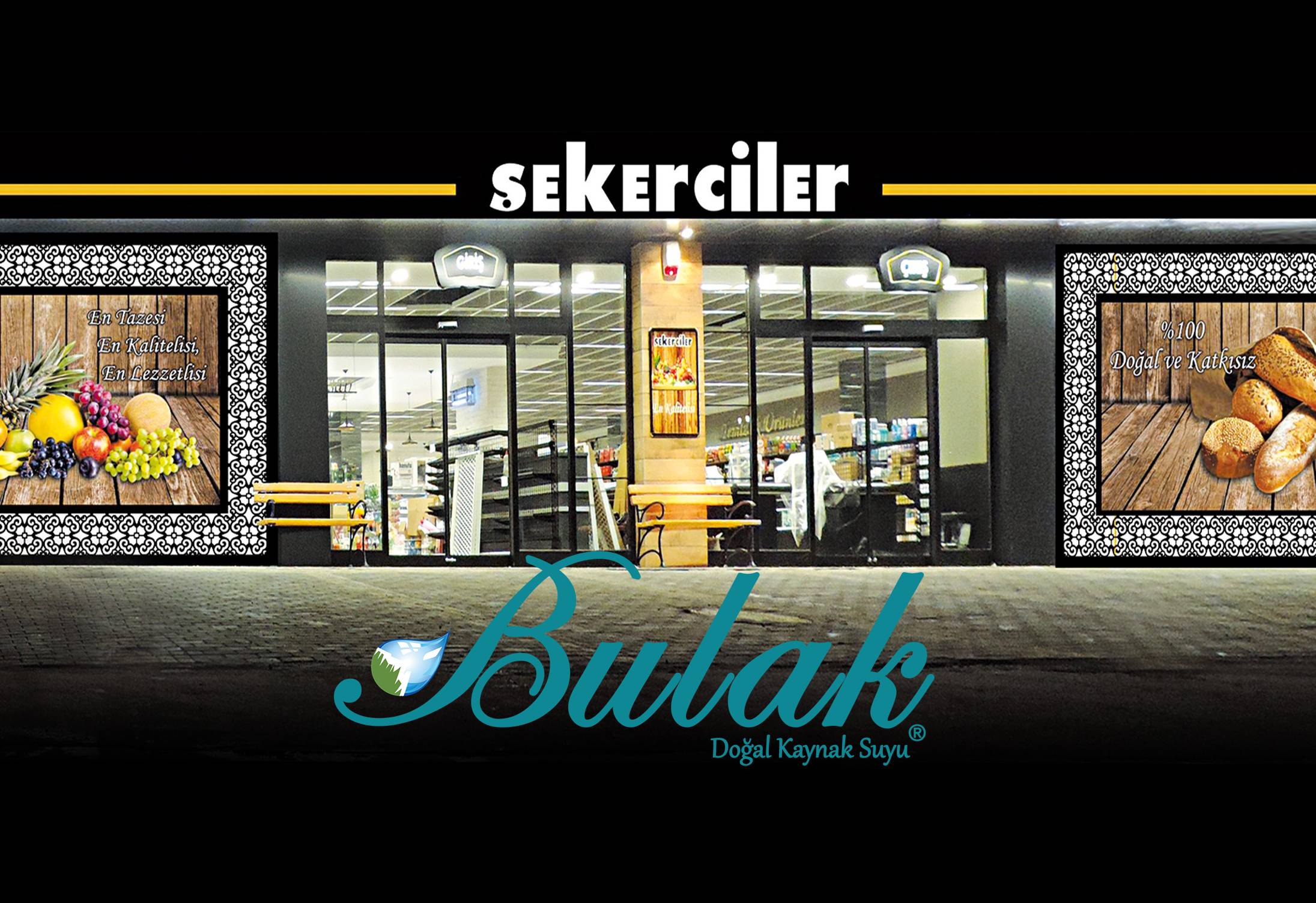 Bulak Su Ankara'da Tüm Şekerciler Marketlerde!
